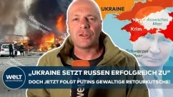 UKRAINE WAR: Putin’s retaliation – “The Russians have now attacked massively!” Odesa in the cross...