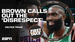 Did Jaylen Brown & Jayson Tatum have BEEF? 🥩 Perk says 'SOMETHING'S UP!' | Get Up