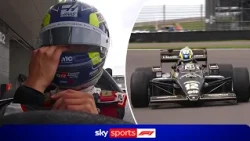 Ollie Bearman brought to tears driving Senna's iconic car
