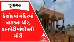 Junagadh Temple Theft | કેશોદમાં મંદિરમાં ત્રાટક્યા ચોર, દાનપેટીમાંથી કરી ચોરી