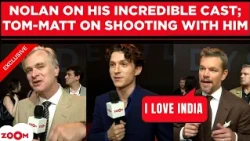Tom Holland-Matt Damon on being a part of The Odyssey; Christopher Nolan on making the grand film