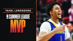 Yaxel Lendeborg is the 2026 Las Vegas Summer League MVP 🏆! 14.8 PPG, 6.8 RPG, 4.0 APG