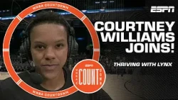 Courtney Williams on how she THRIVES with new Lynx teammate Olivia Miles 👏 | WNBA Countdown