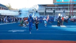 Boise State players crediting the "Blue Collar Mentality" for their success as a team