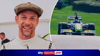 Jenson Button reunited with his Championship-winning Brawn! 🤩