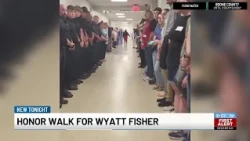 Honor walk for Wyatt Fisher