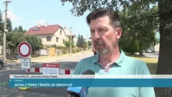 JEDNA Z TEPEN TŘEBÍČE SE OBNOVUJE