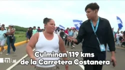 119 km of the Costanera Highway completed