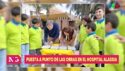 Fine-tuning of the construction work at the "Dr. Orlando Alassia" Children's Hospital