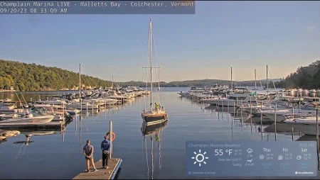 Champlain Marina Live in Colchester, Vermont